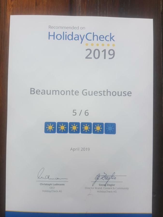 Beaumonte Guesthouse Hermanus Exterior photo