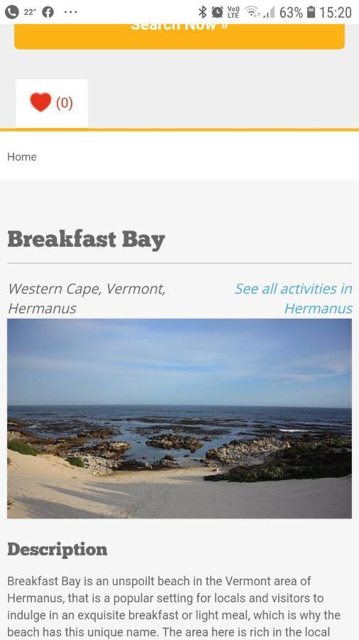 Beaumonte Guesthouse Hermanus Exterior photo